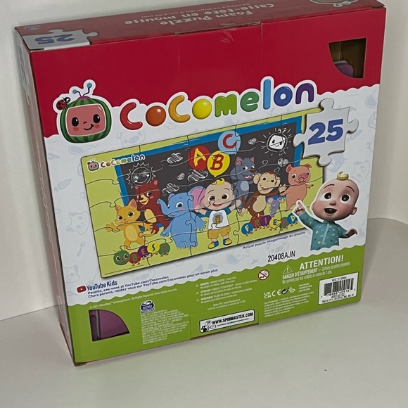 Spin Master Games Cocomelon, 25-Piece Jigsaw Foam puzzle - Picture 2 of 2